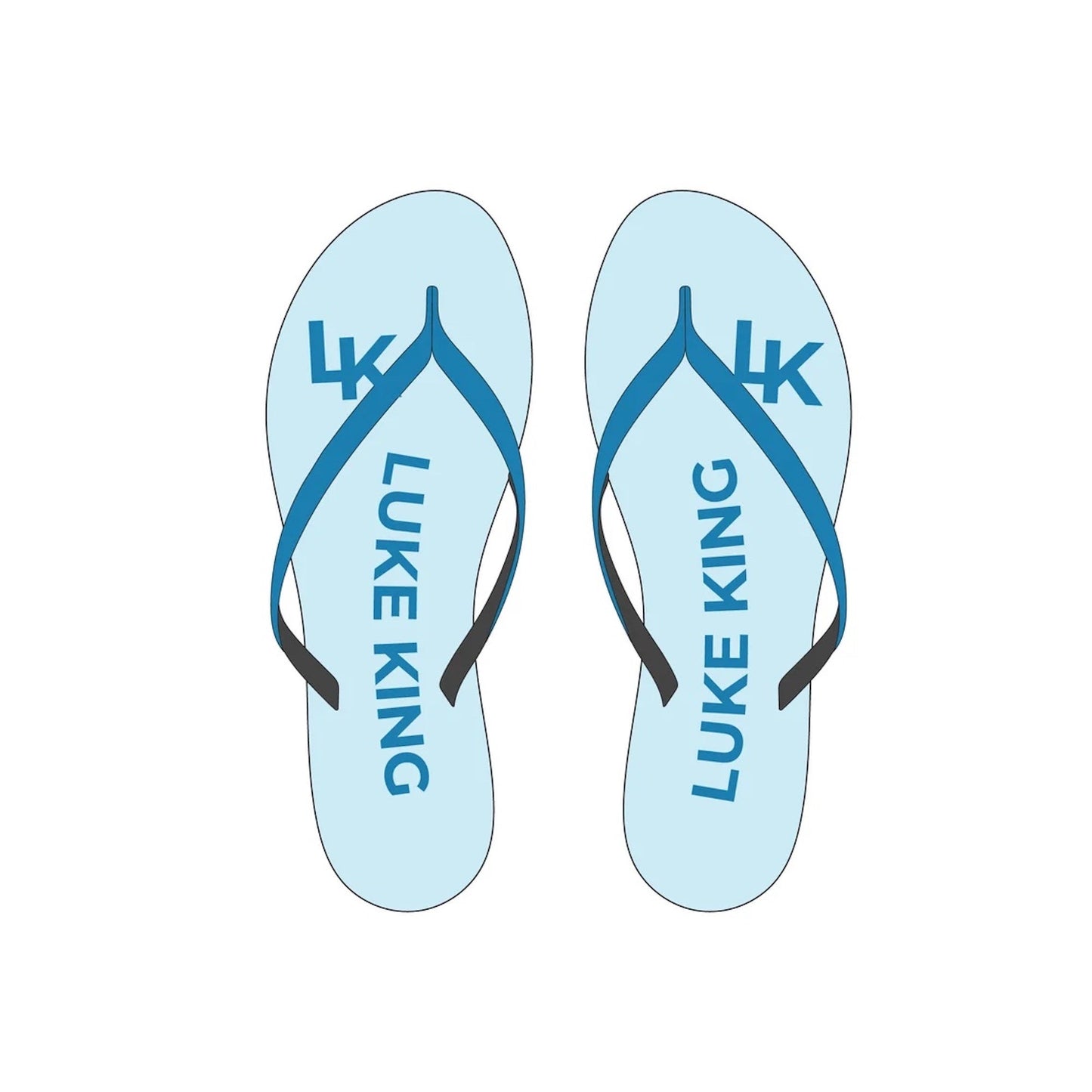 Flip Flops - Mockup and Template - 2 Angles, 1 Style, Layered, Detailed and Editable Vector in EPS, SVG, AI, PNG, DXF and PDF