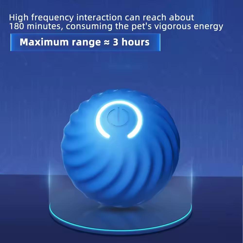 Vibrating Dog Ball Toy for Dogs & Cats – Interactive Bouncing