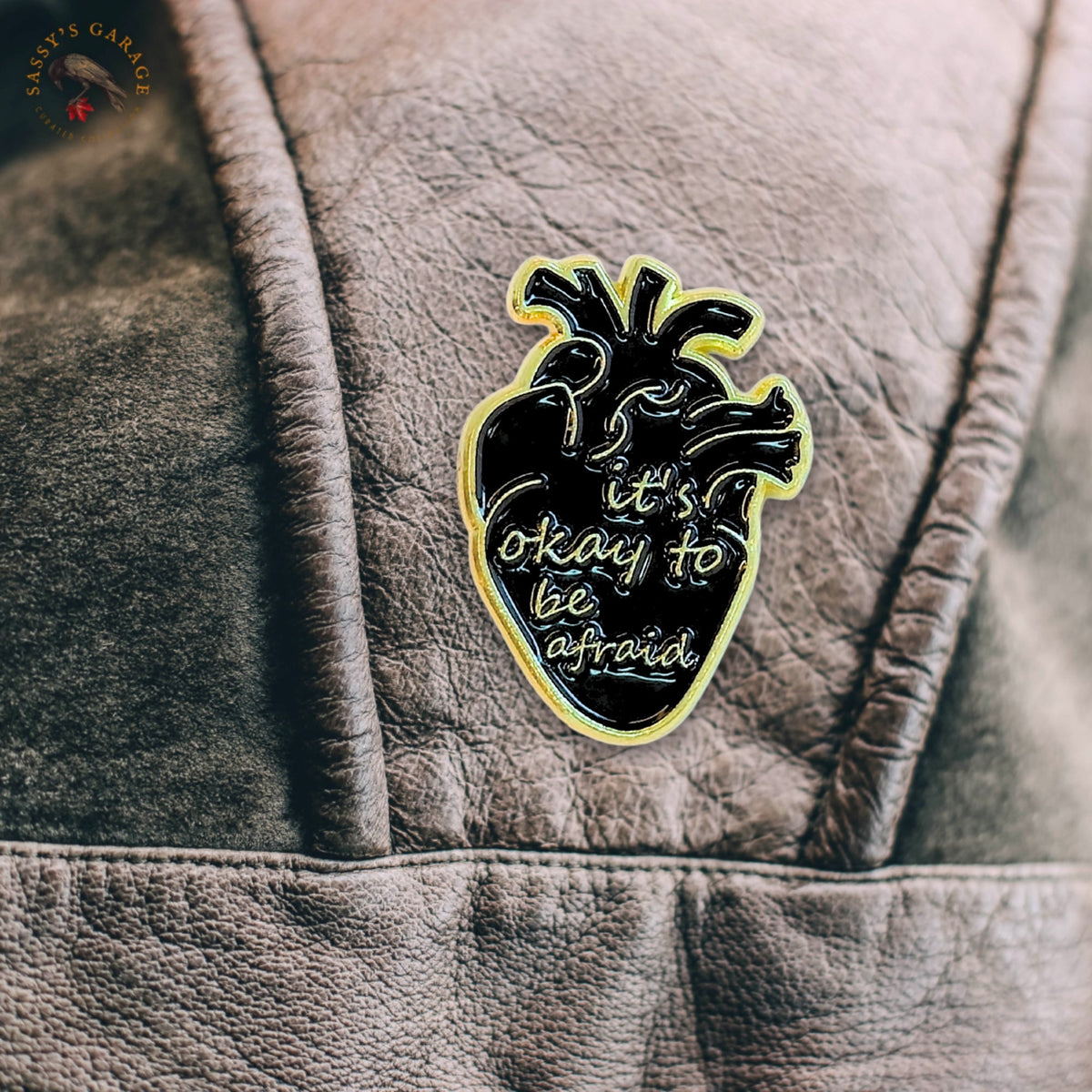 It's Okay To Be Afraid | Collectible Pin