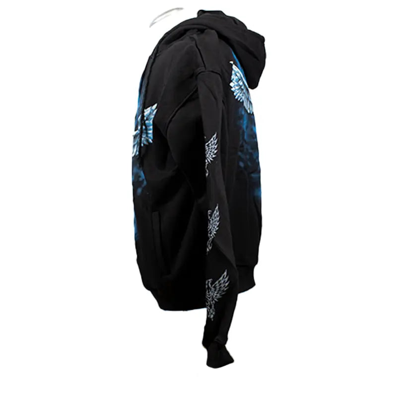J&L Imports Men's Owl Zip-Up Hoodie