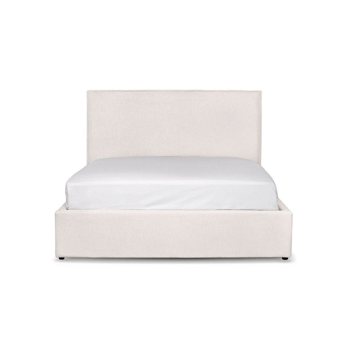 Watkins Platform Storage Bed - Cream