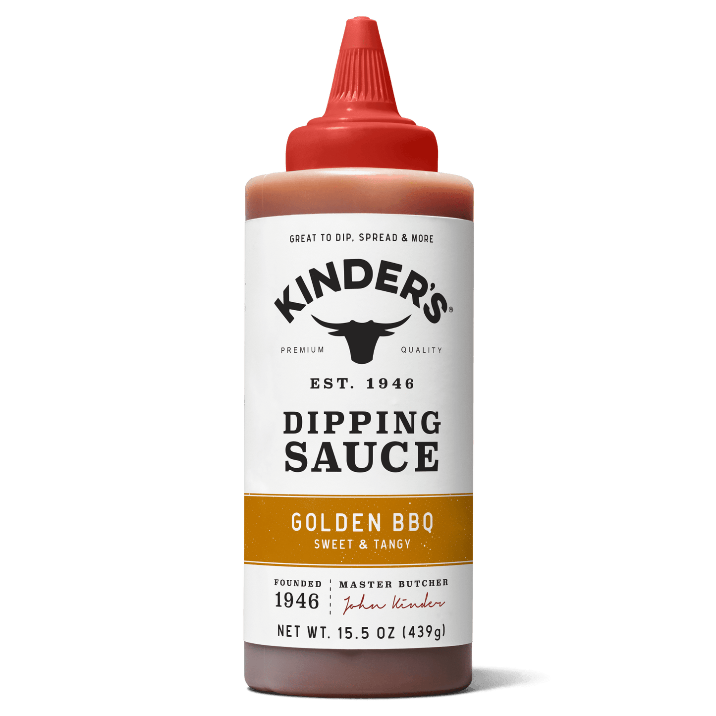 Kinder's Barbecue Sauce, Golden BBQ, 439g
