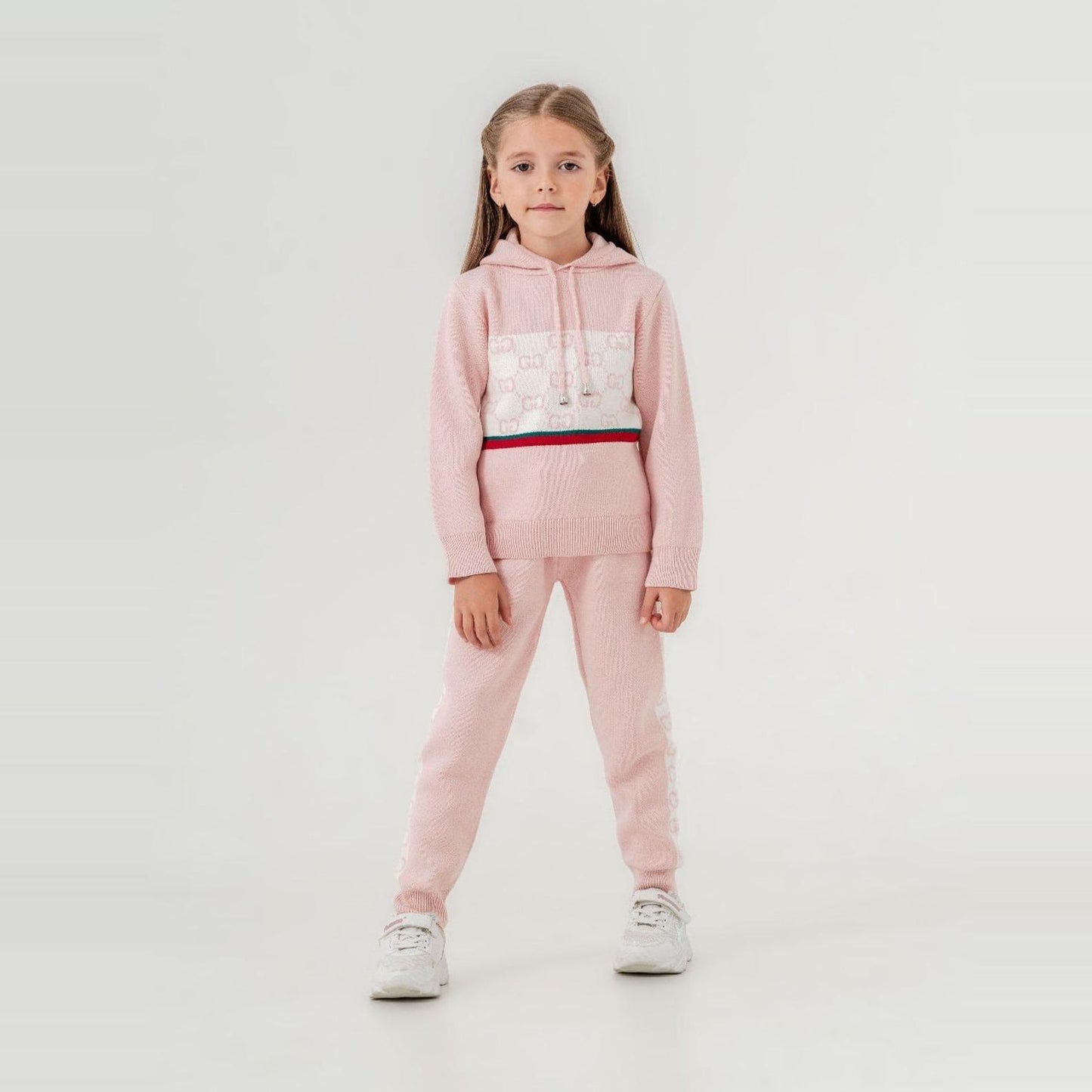Fancy & Sporty Girls Knit Set