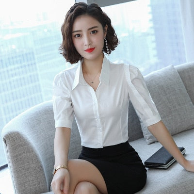 Stylish Short Sleeve Dress Shirt