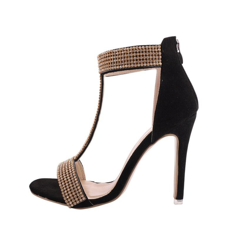 T Strap Sandal Heel