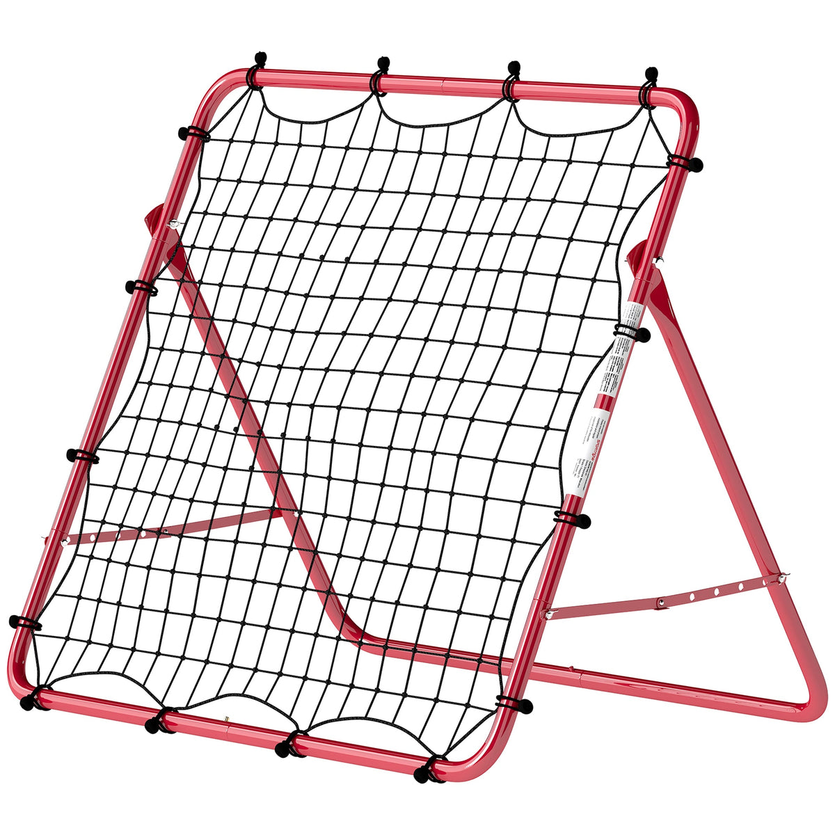 Soccer Rebounder Net, 3.5 x 3ft Easy Setup Bounce Back Net with 5 Adjustable Angles
