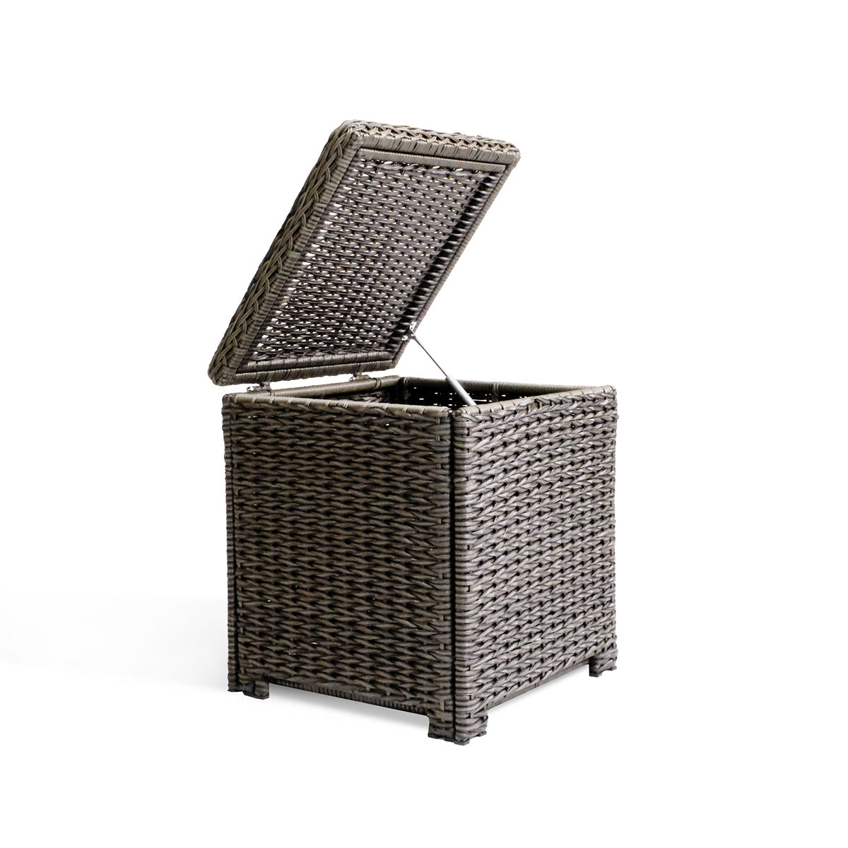Laguna Point Wicker Outdoor Storage Chest End Table