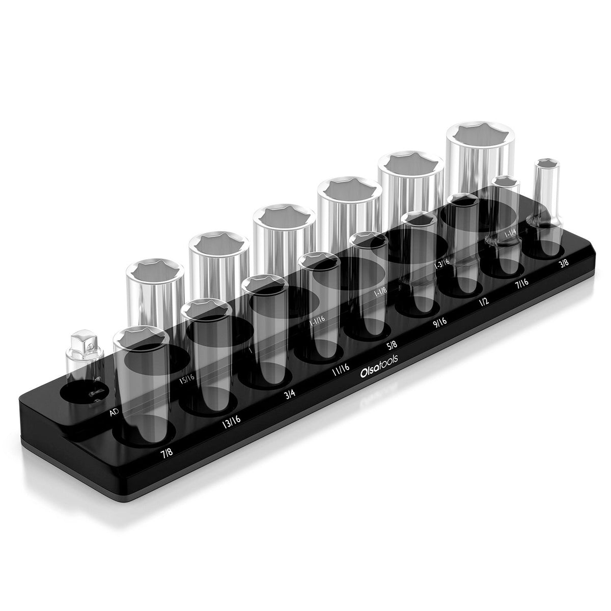 2-Row Magnetic Socket Holders