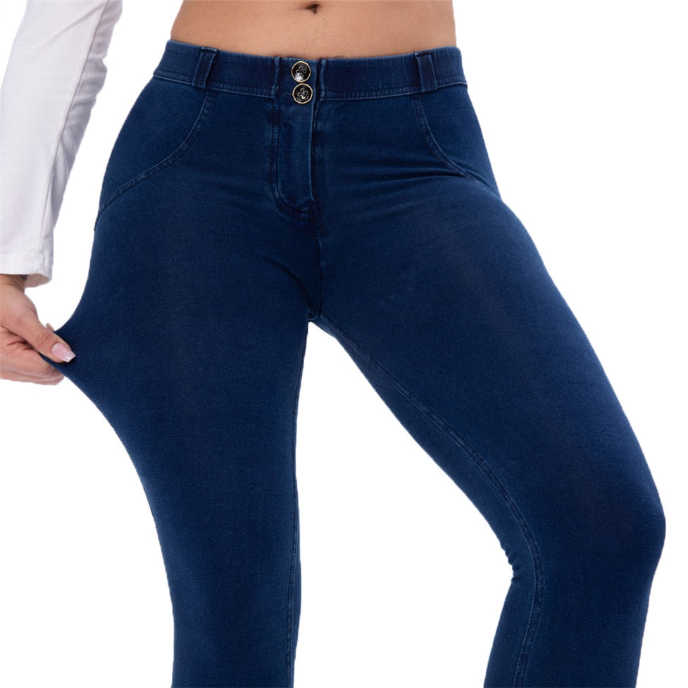 2 Button Stretch Pants