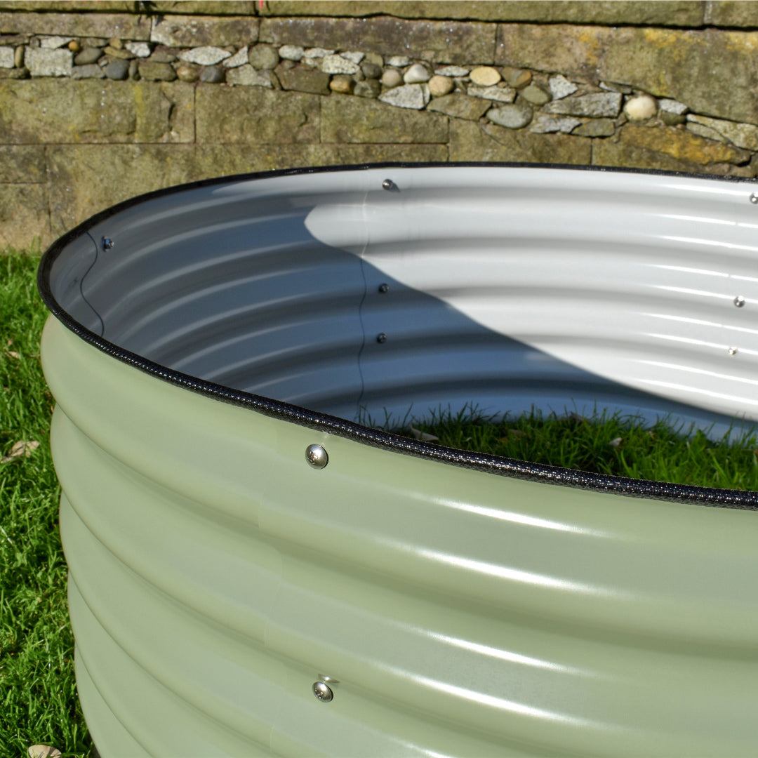 17" Tall Round Garden Bed Kit