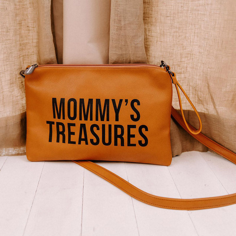 MOMMY'S TREASURES LEATHER LOOK BROWN