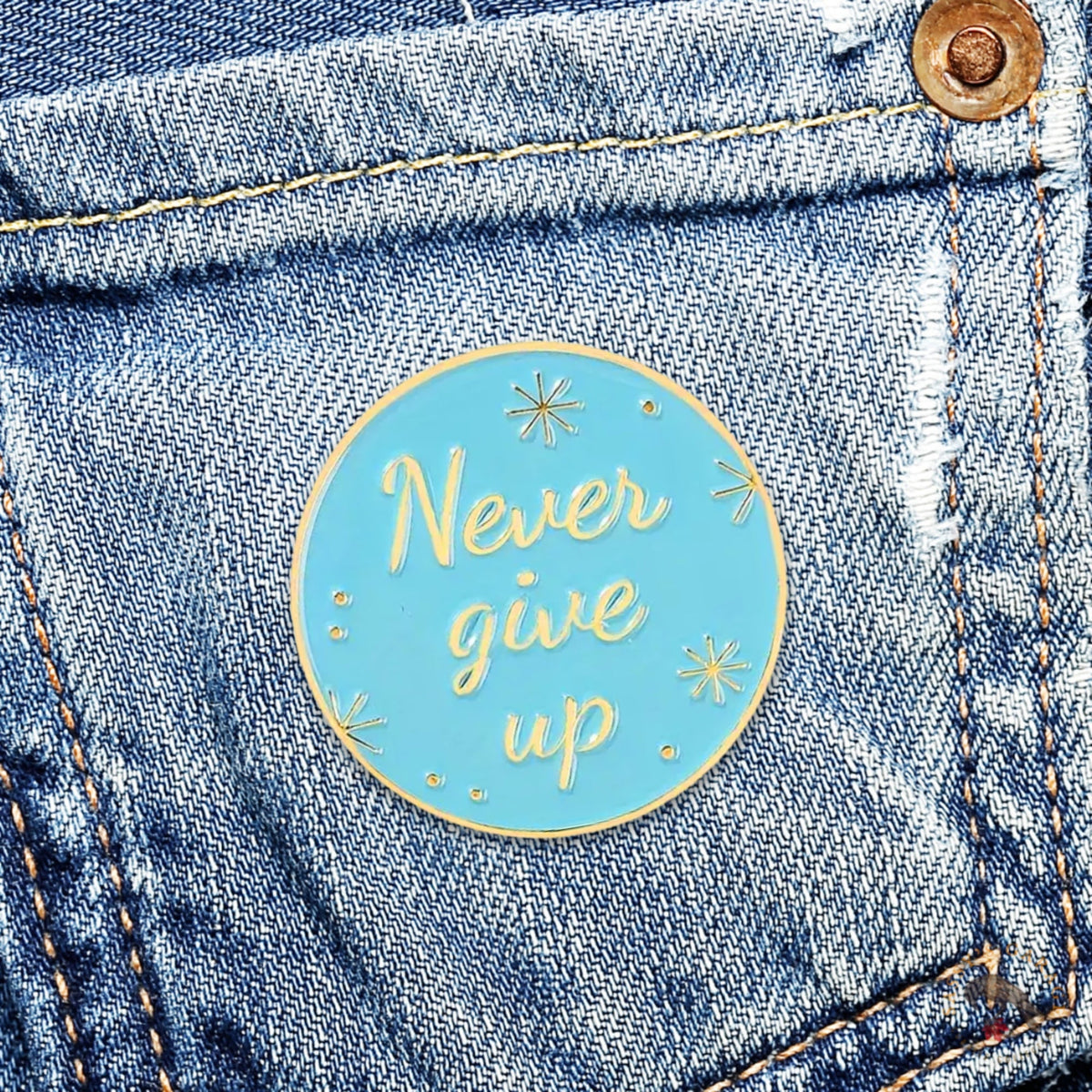 Never Give Up | Collectible Pin