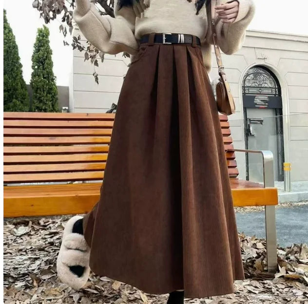 Pleated Skirt (One Piece)