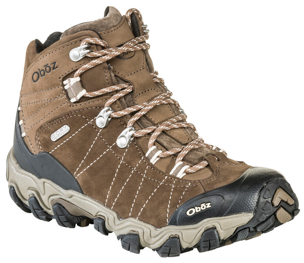 Oboz Women's Bridger Mid B-Dry Leather Waterproof Hiking Boots