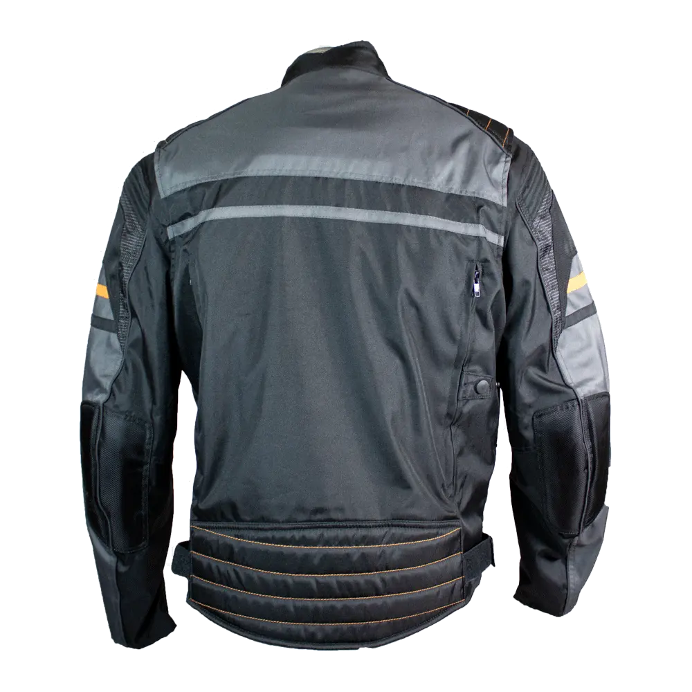 Open Road Men's Armored Textile Motorcycle Jacket