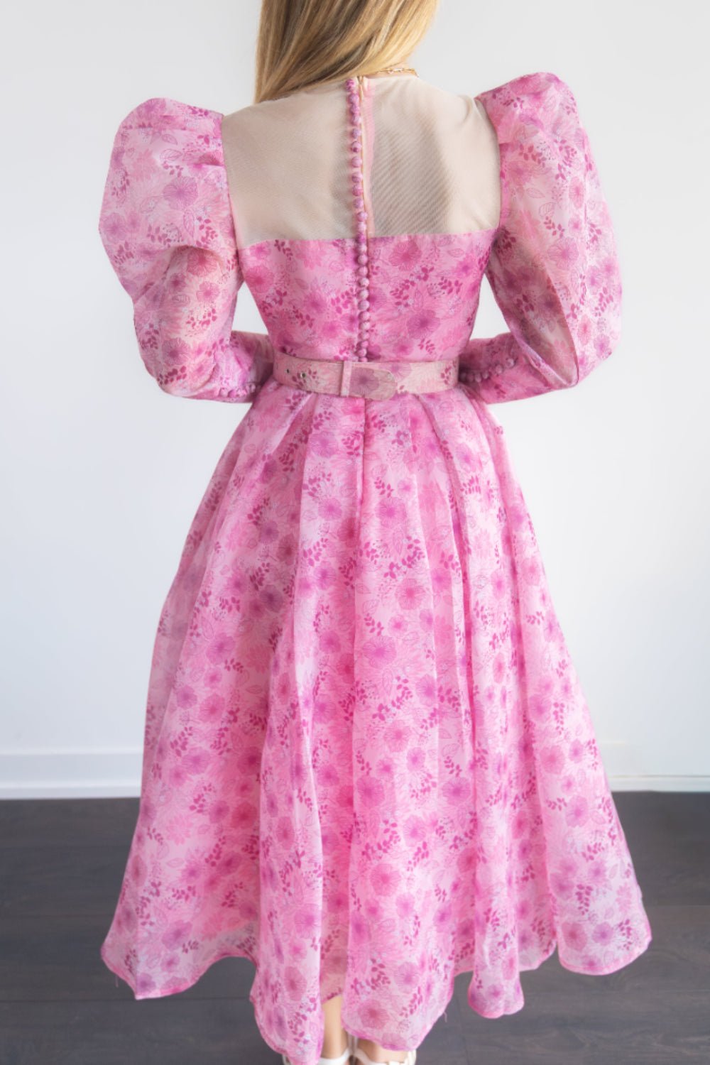 Dreamy Puff Sleeves Dress