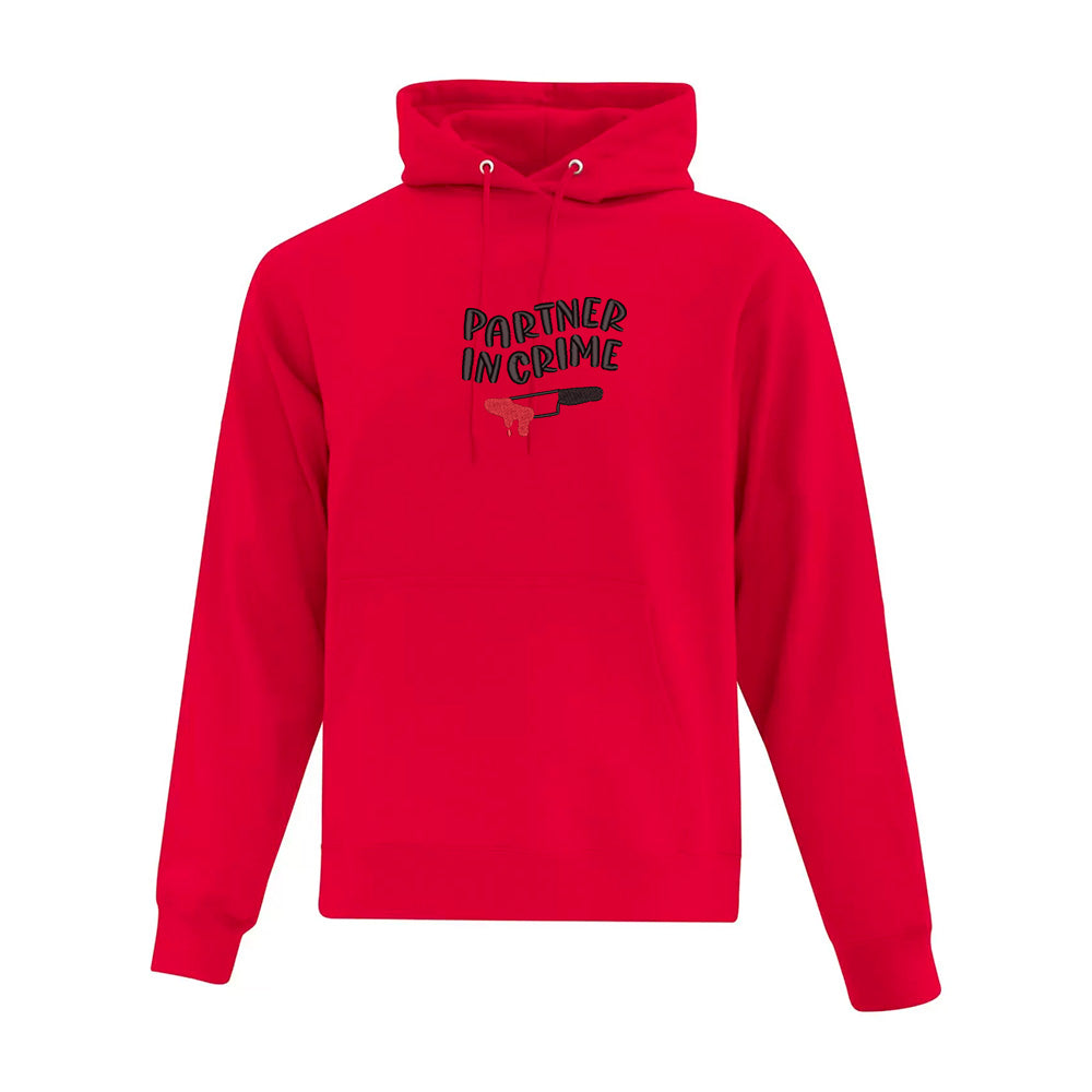 Hoodie "Partner in Crime" brodé
