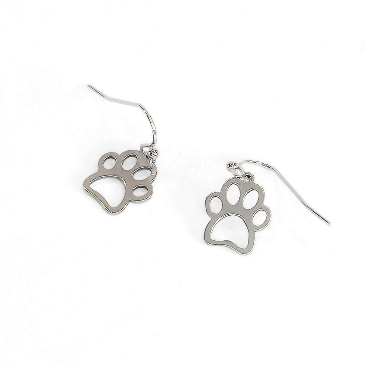 Paw Print Cut-Out Earrings