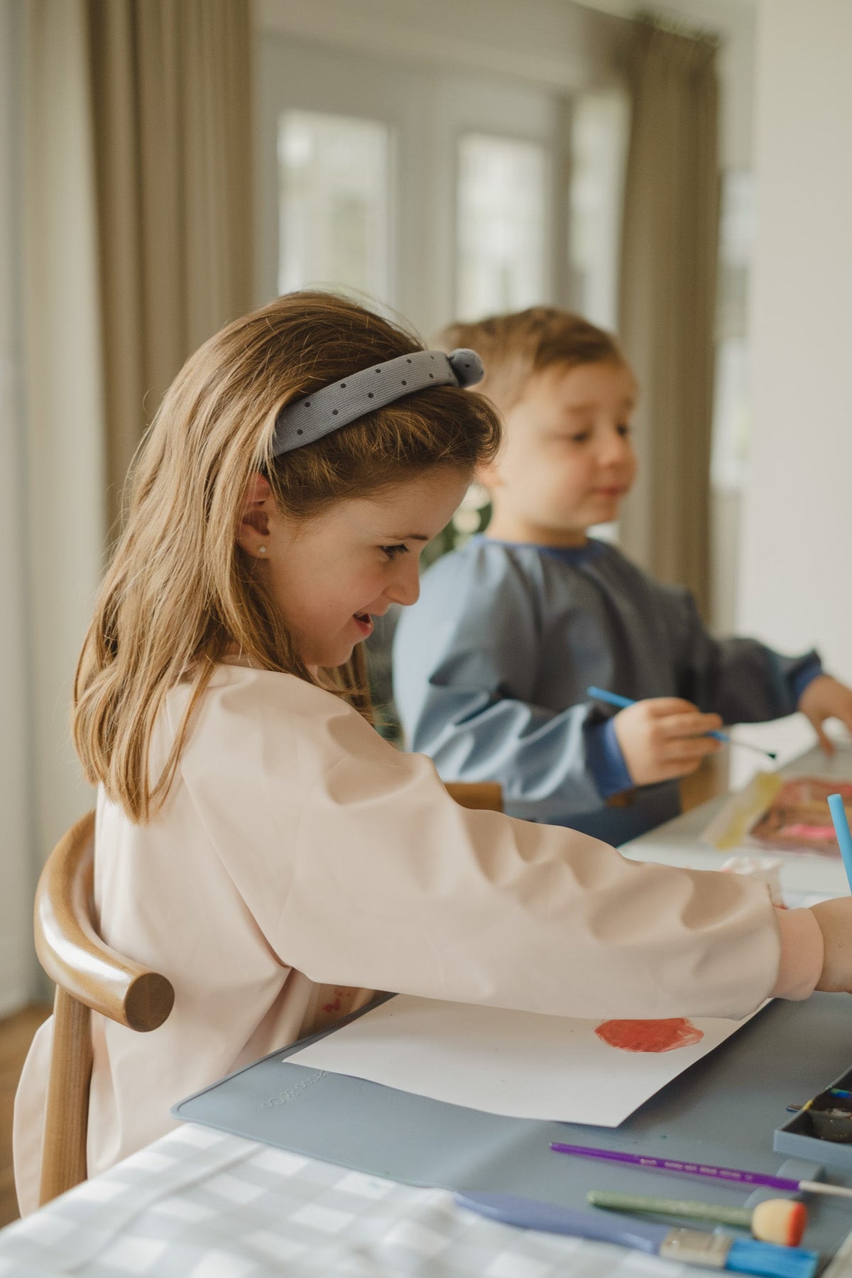 Tablier d’artiste imperméable pour enfants