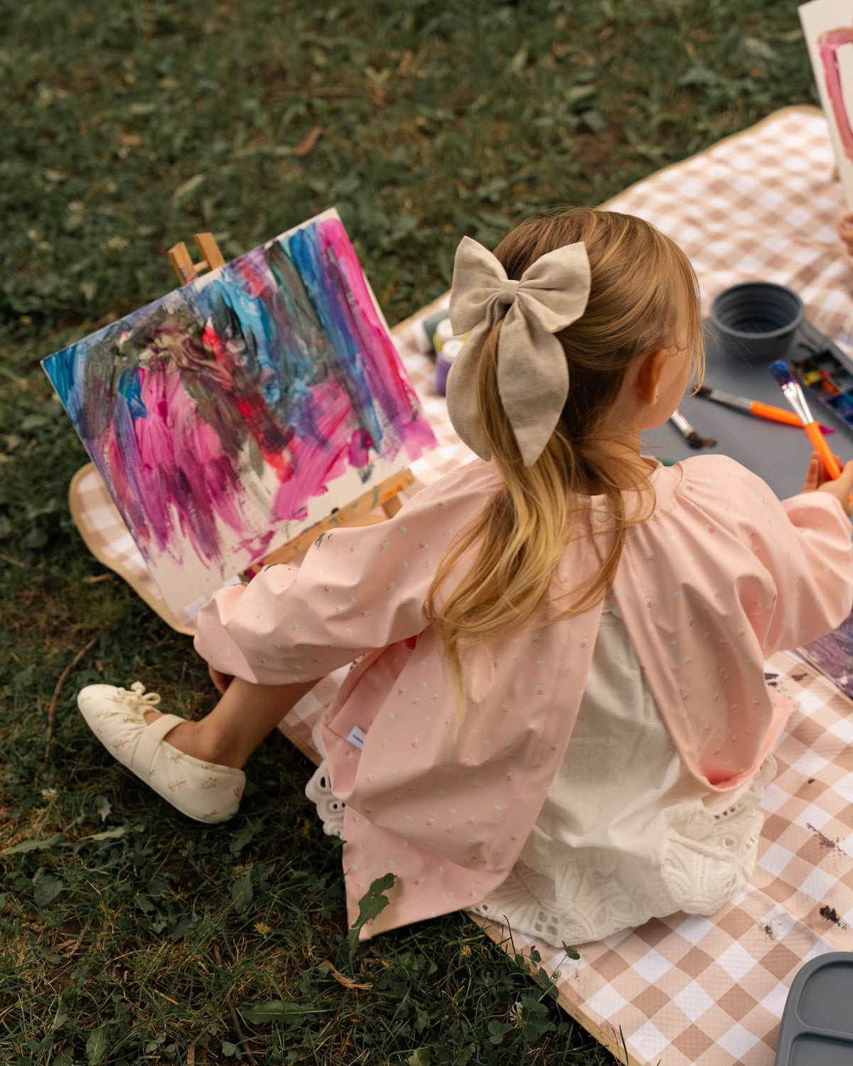 Tablier d’artiste imperméable pour enfants