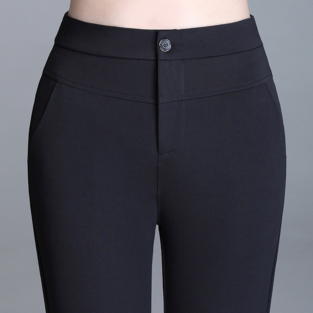 Bell Bottom Double Waist Pants