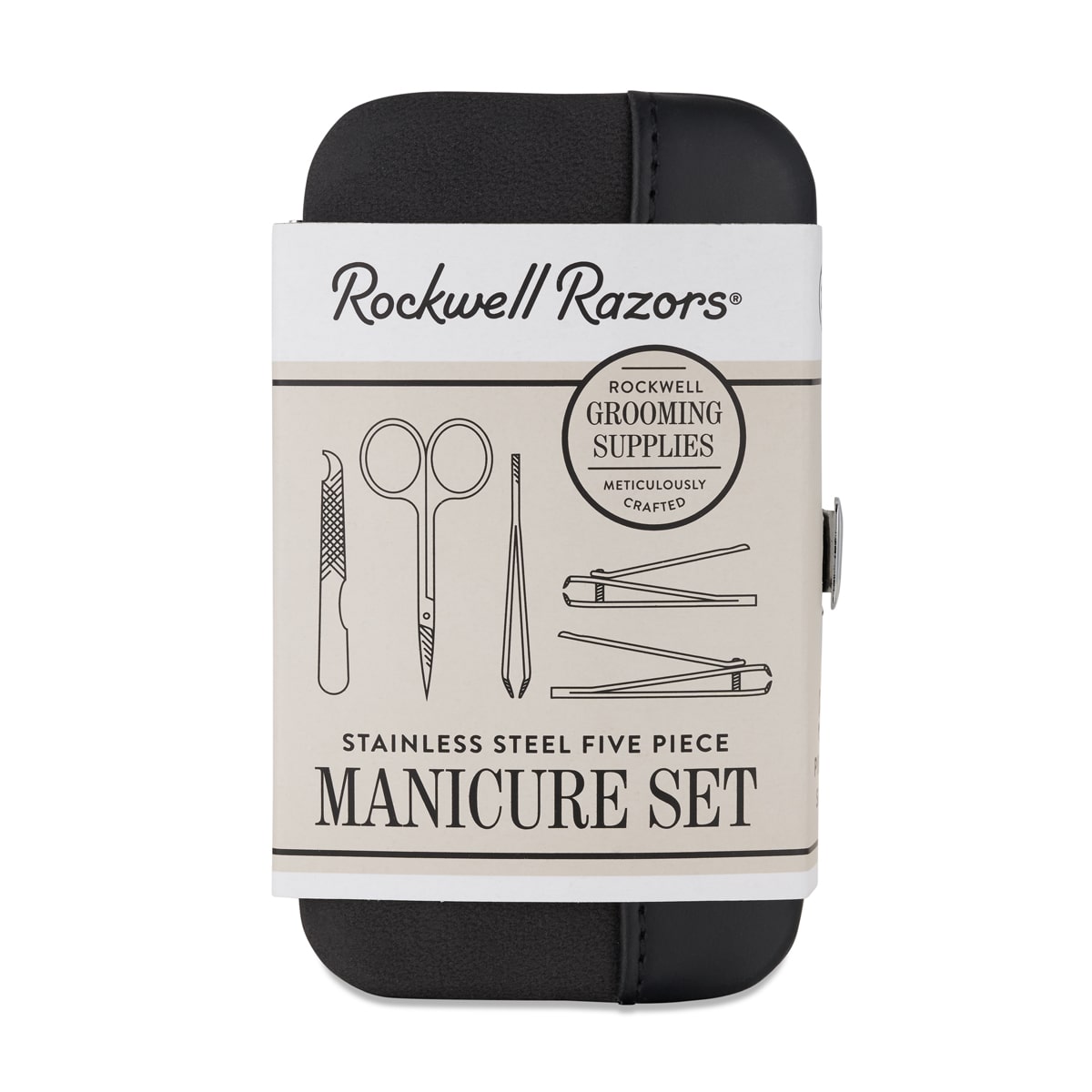 Rockwell Stainless Steel Manicure Set (5 piece)