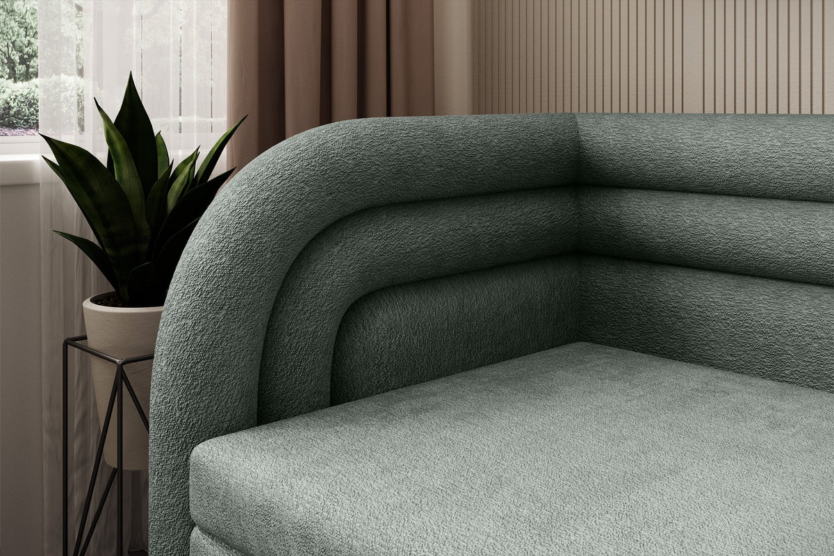 Fabillo Storage Sleeper Sofa - Moss Green