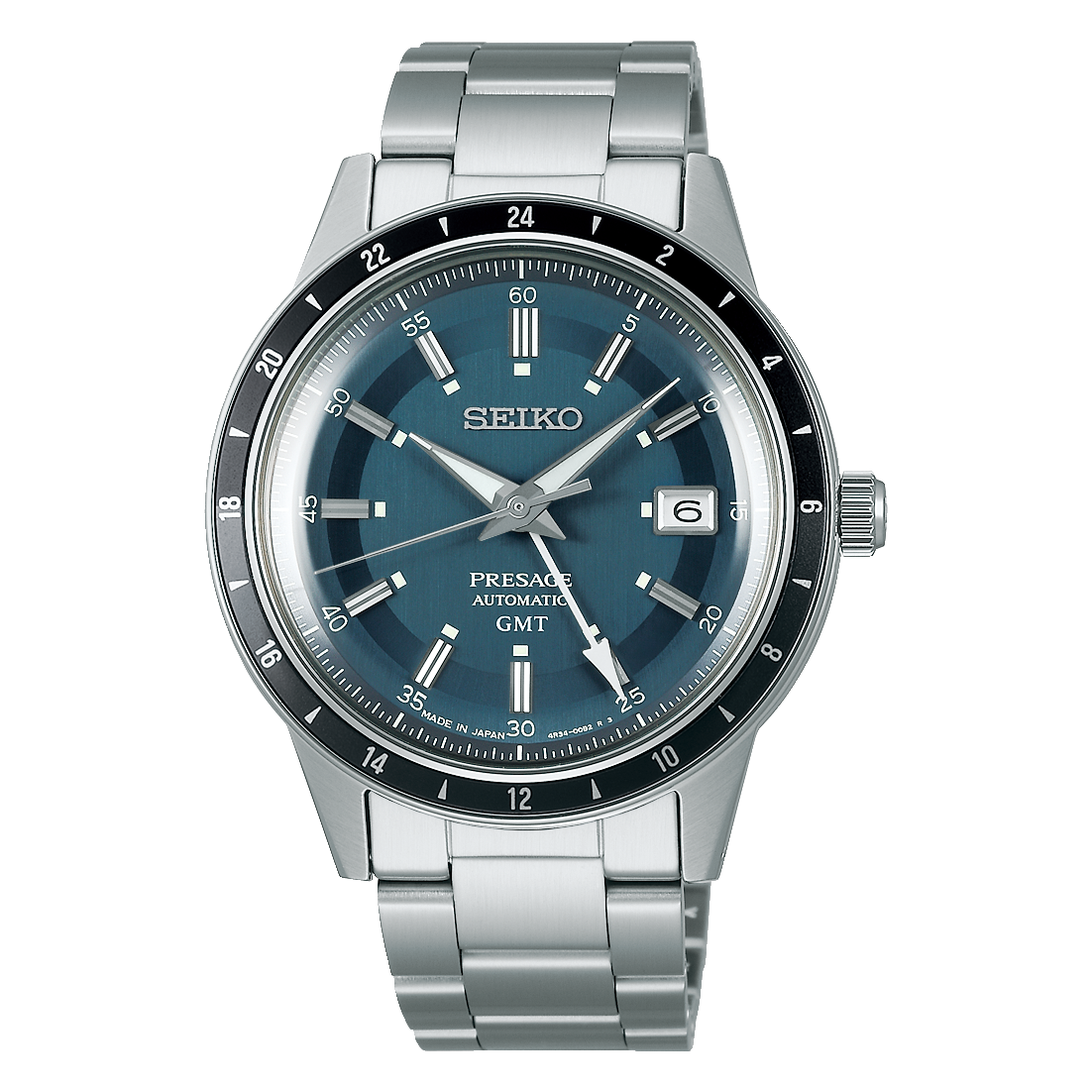 SEIKO Presage Style60s GMT Petrol Blue | SSK009