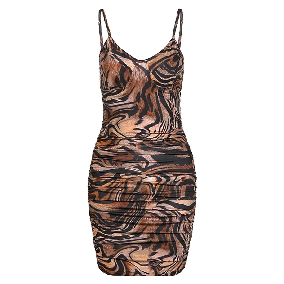Feline Print Dress