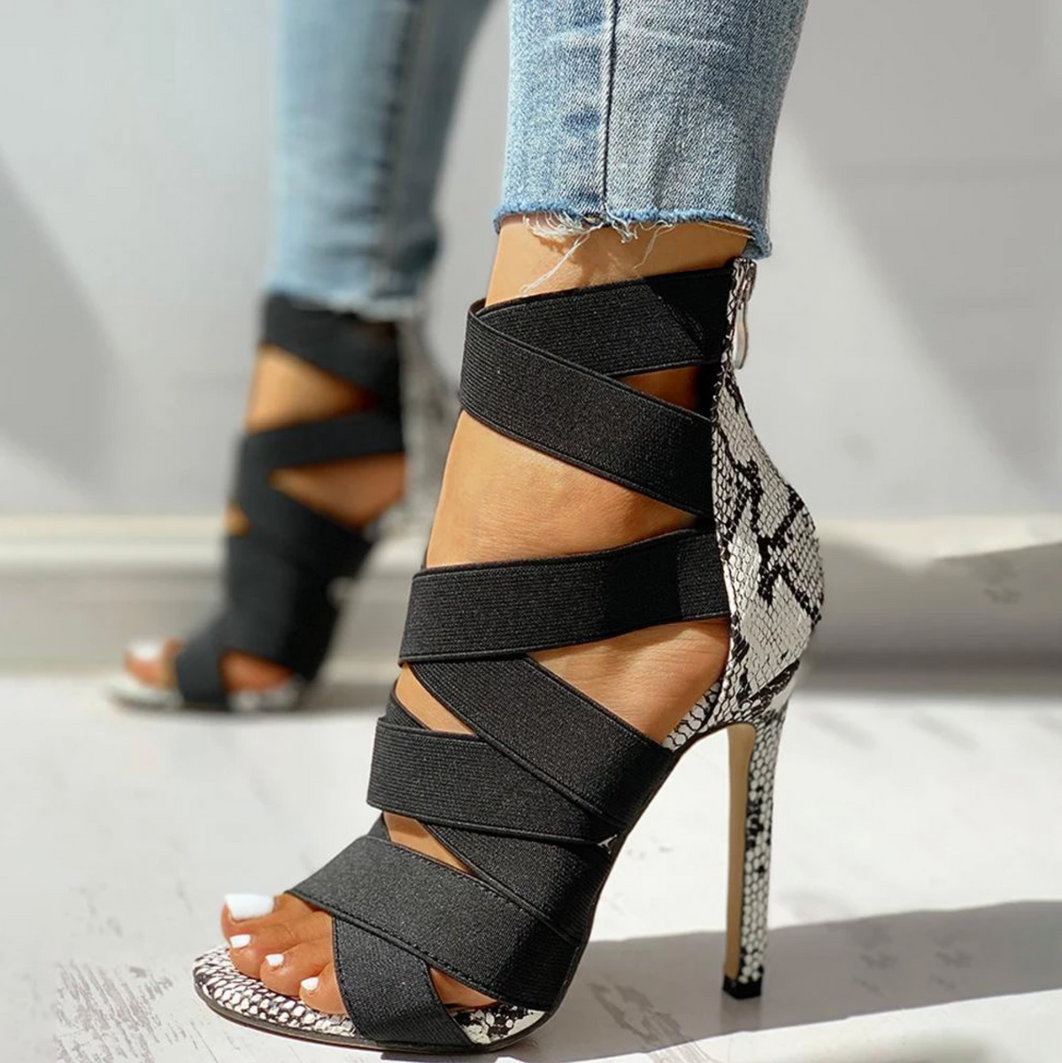 Ankle Wrap Heels