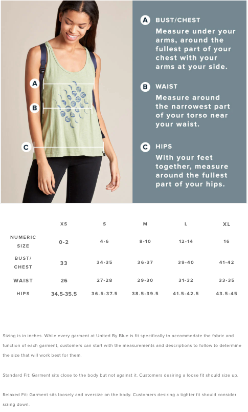 United By Blue Womens Standard Pocket Organic Cotton & Recycled Poly Shirts
