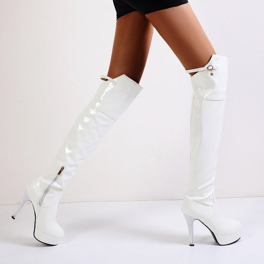 Knee High Platform Boots