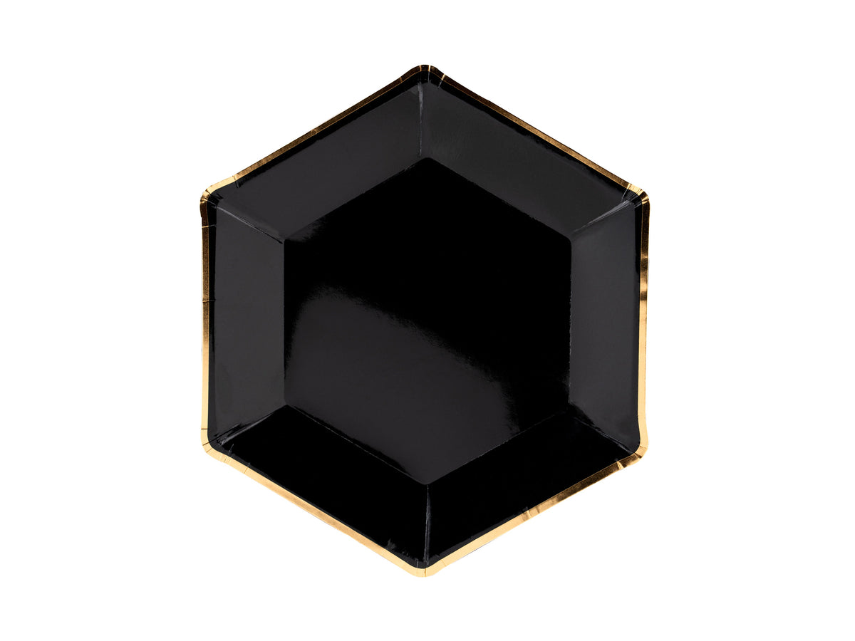 Black Celebration Plates