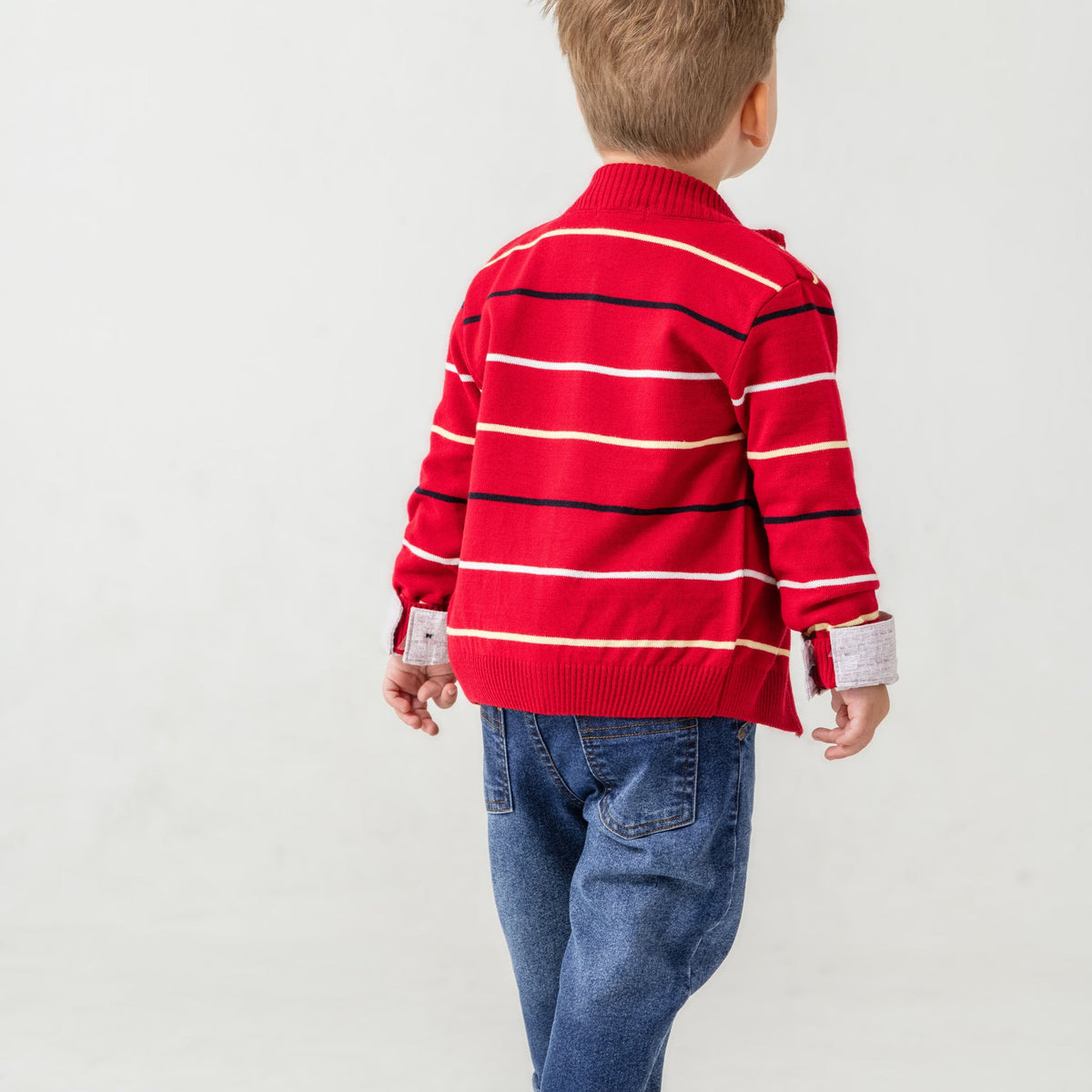 Shark Paul Boys 4PC Sweater Set