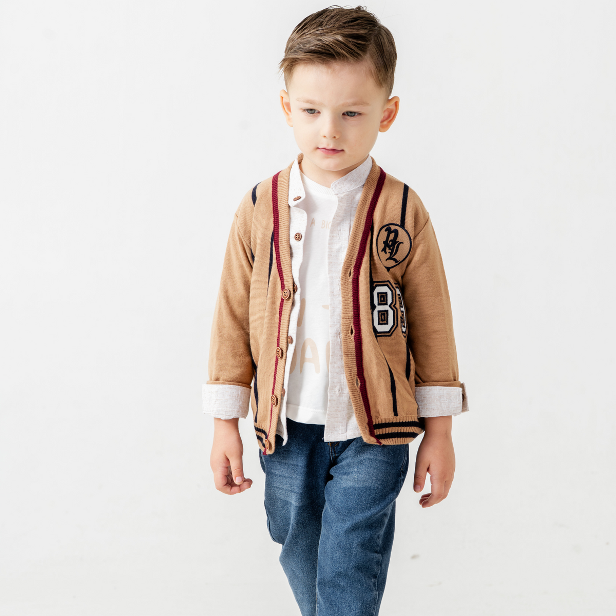 Randy Road Boys 4PC Sweater Set