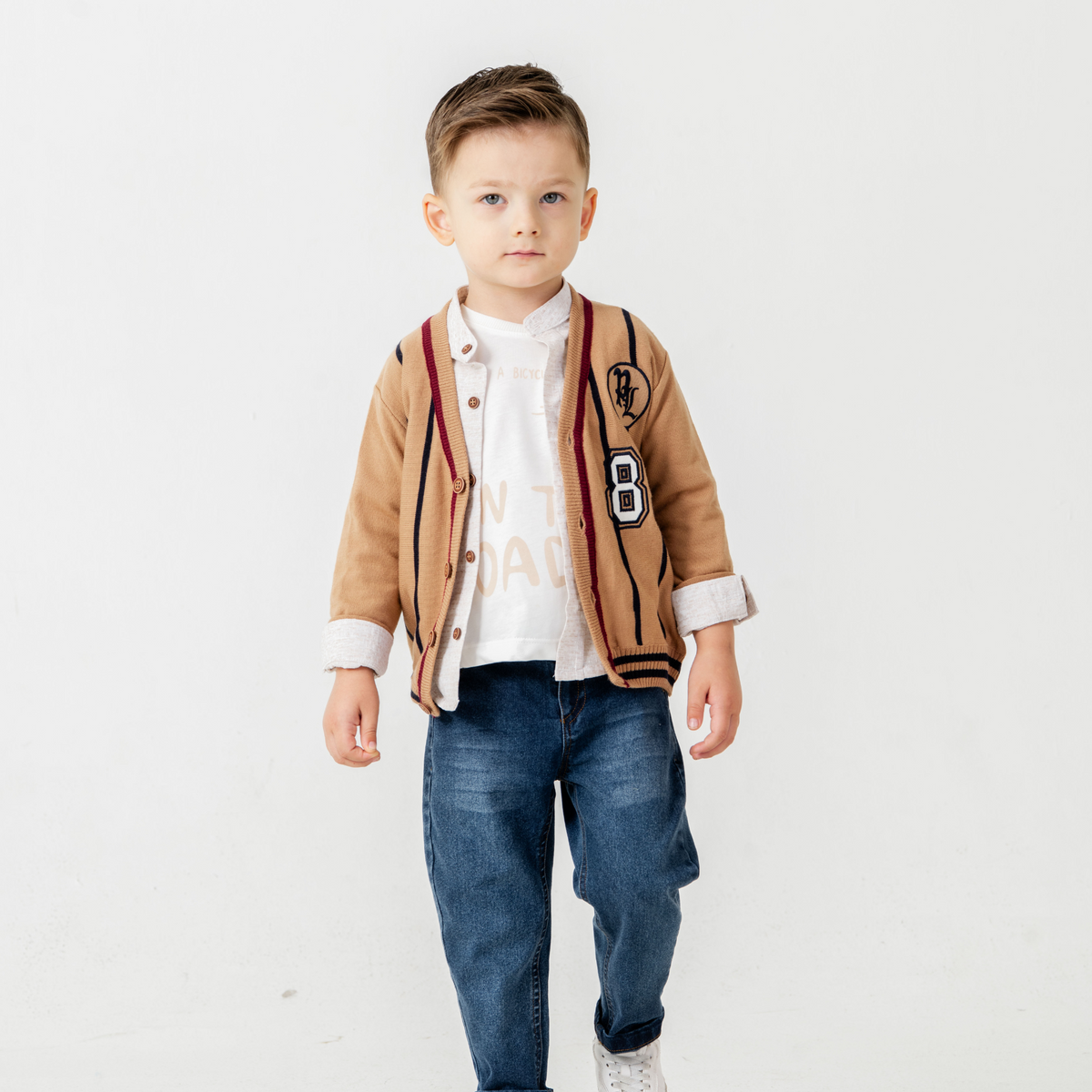 Randy Road Boys 4PC Sweater Set