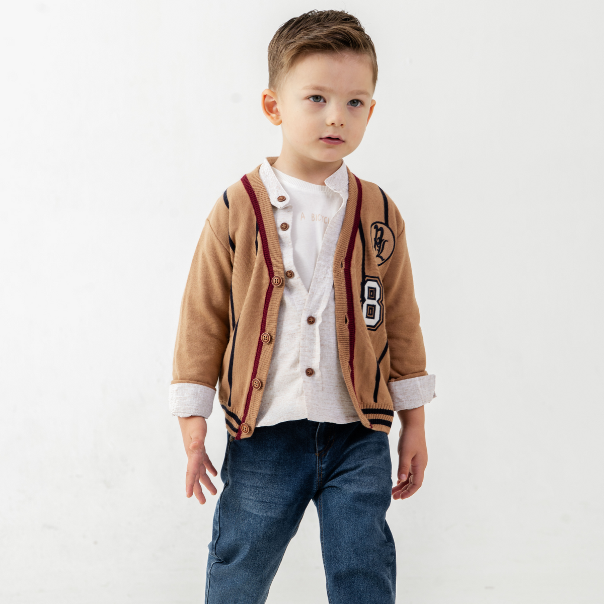Randy Road Boys 4PC Sweater Set