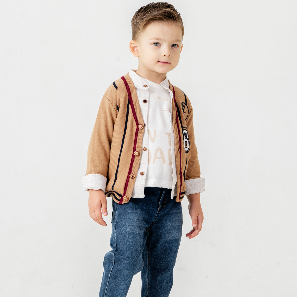 Randy Road Boys 4PC Sweater Set