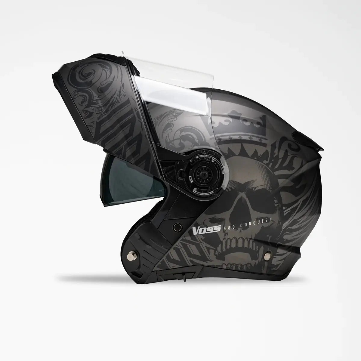 Voss 580 Matte Two Tone Apocalypse Helmet