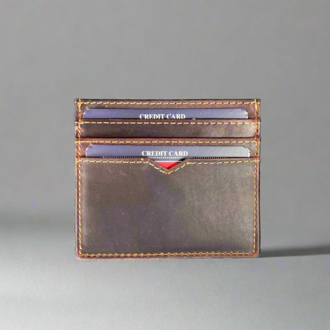 Men’s Slim Cow Leather Card Case