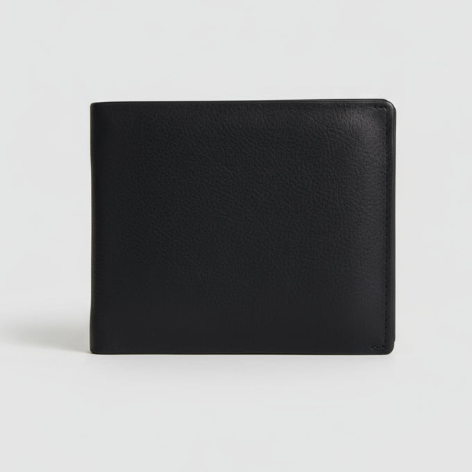 Men's RFID Bifold Wallet with Left ID Flap