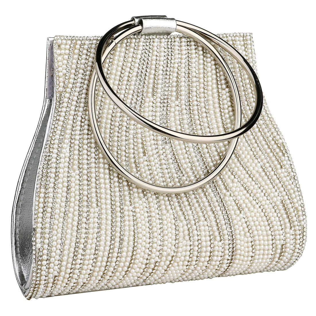 Rhinestone Coin Clutch