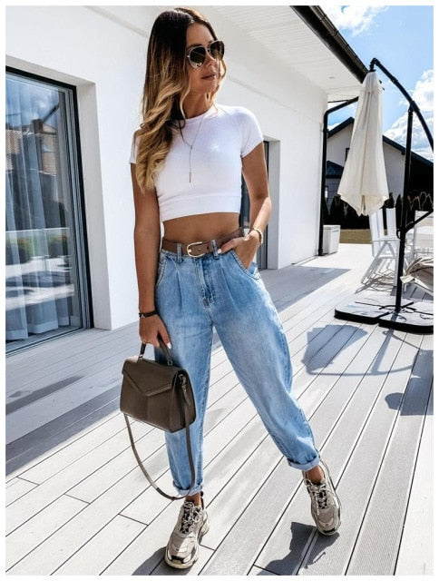 Loose Fit Fade Jeans