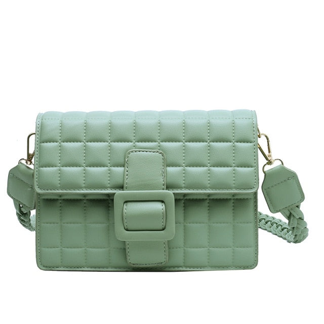 Braided Strap Shoulder Bag