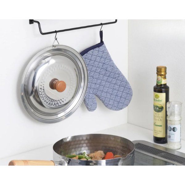 Yoshikawa Yukihira Lid 22–24 cm | Stainless Steel
