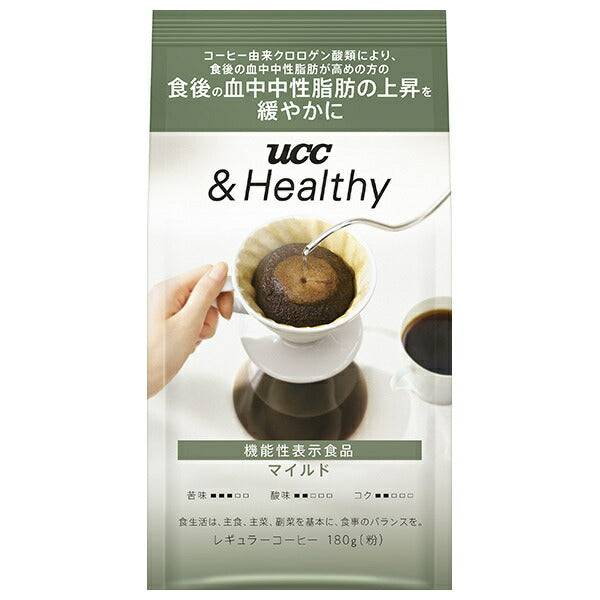 UCC &Healthy マイルド 180g袋×12袋入【日本出荷】