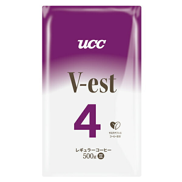 UCC ヴェスト No.4 (豆) 500g×1袋入【日本出荷】