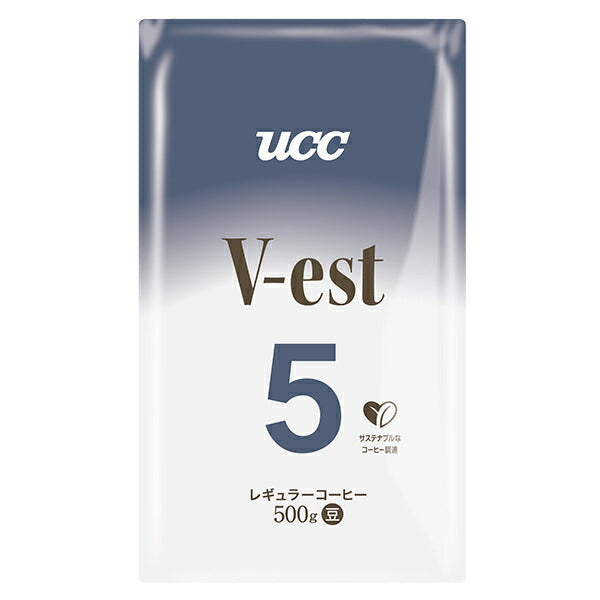UCC ヴェスト No.5 (豆) 500g×1袋入【日本出荷】