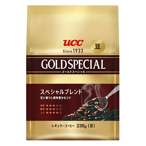 UCC ゴールドスペシャル 炒り豆 スペシャルブレンド 230g×6袋入【日本出荷】