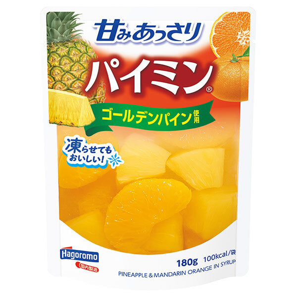 はごろもフーズ 甘みあっさり パイミン 180gパウチ×6袋入【日本出荷】